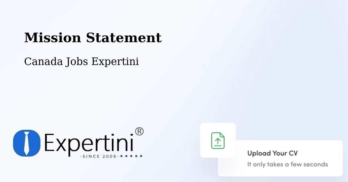 Corporate Mission – Grande Digue - Canada Jobs Expertini