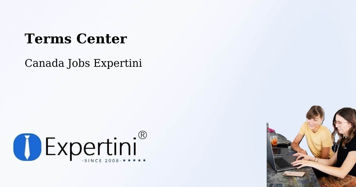 Terms of Service – Grande Digue - Canada Jobs Expertini